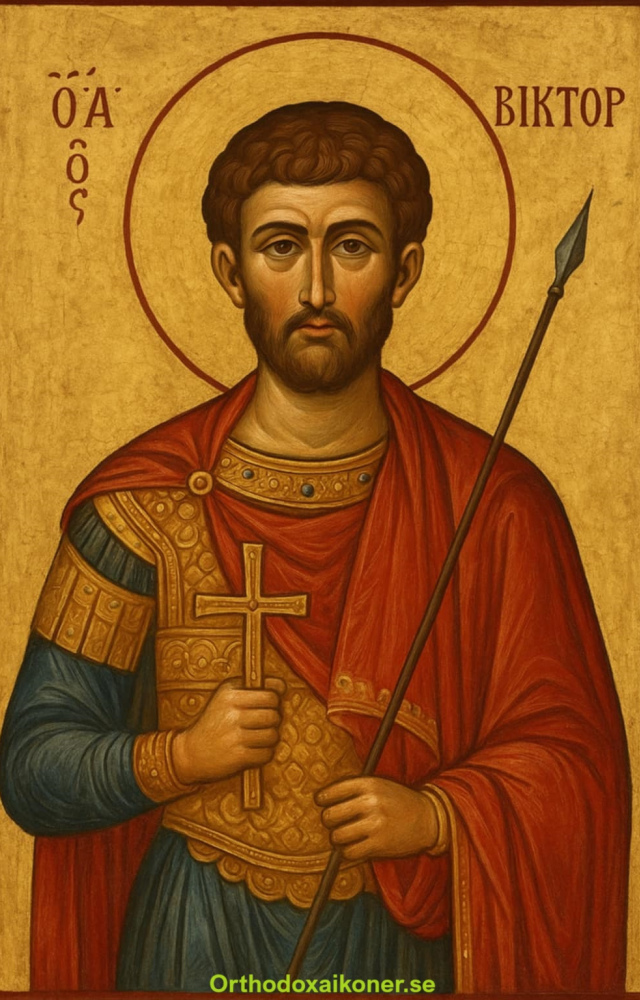Ο Βίος του Αγίου Βίκτωρος Μεγαλομάρτυρος