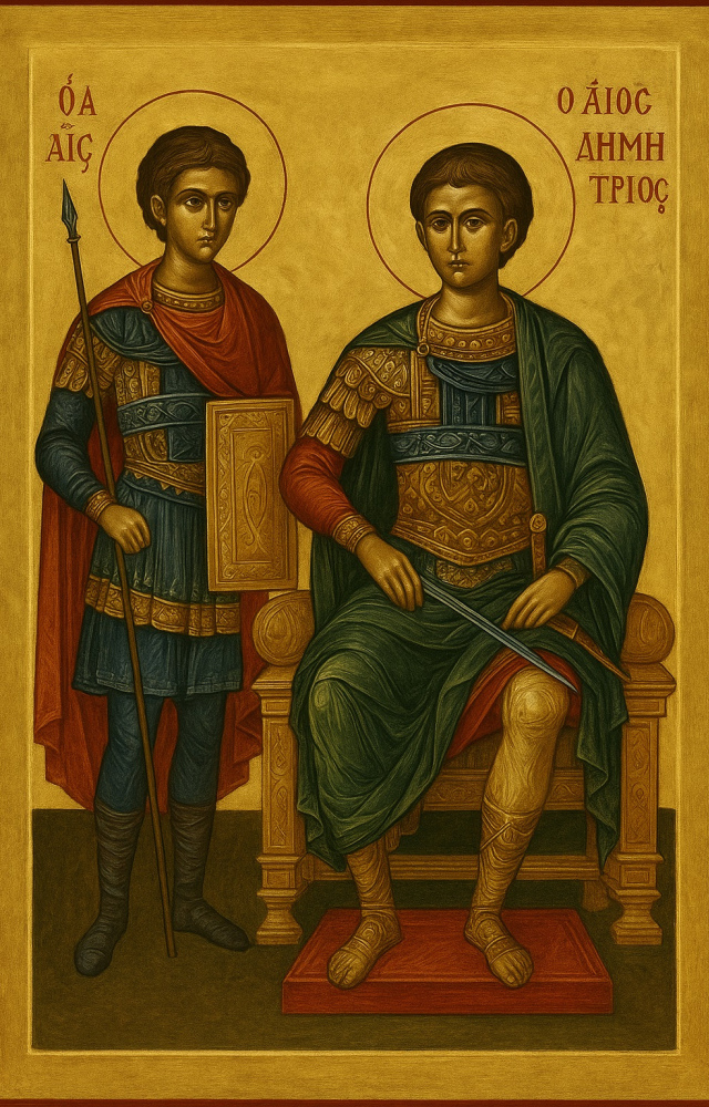 Η σχέση μεταξύ του Αγίου Δημητρίου και του Αγίου Νέστορα