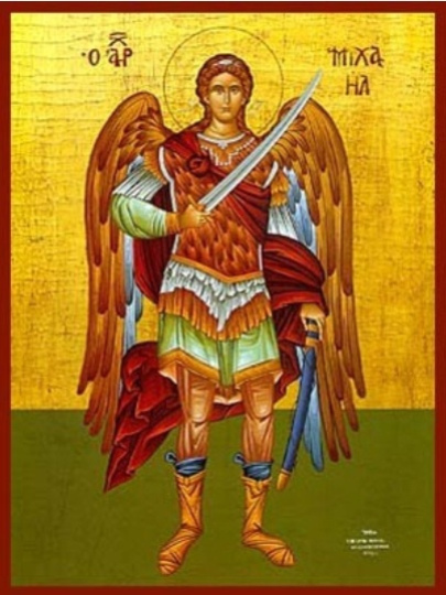 Ärkeängeln Mikael, helfigur